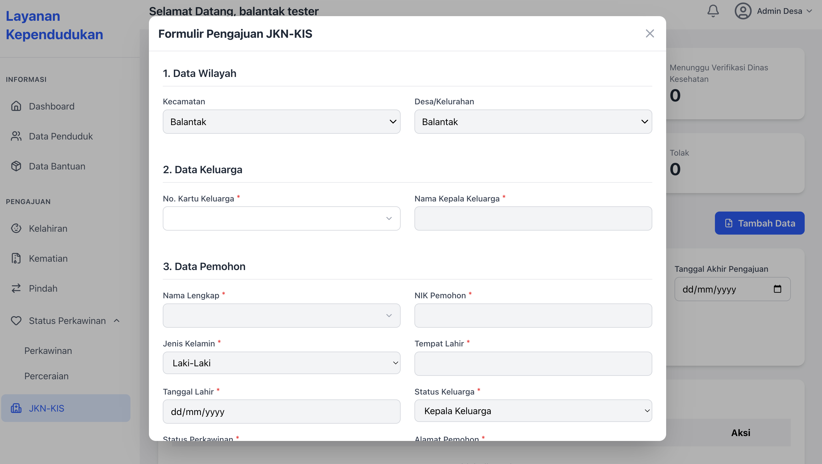 Dukcapil & Public Welfare Digital Platform screenshot 3