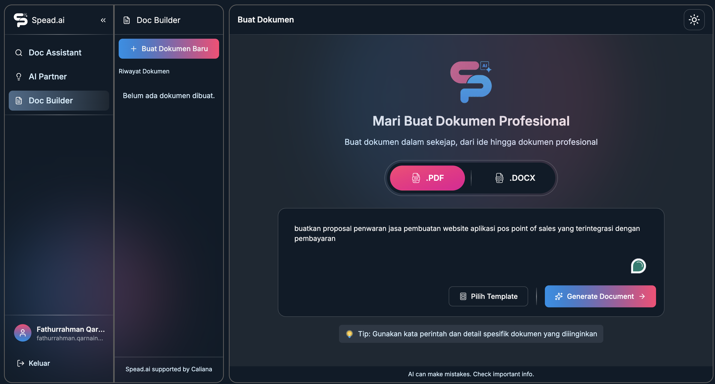 SPEAD AI - Enterprise AI Chat Platform screenshot 4