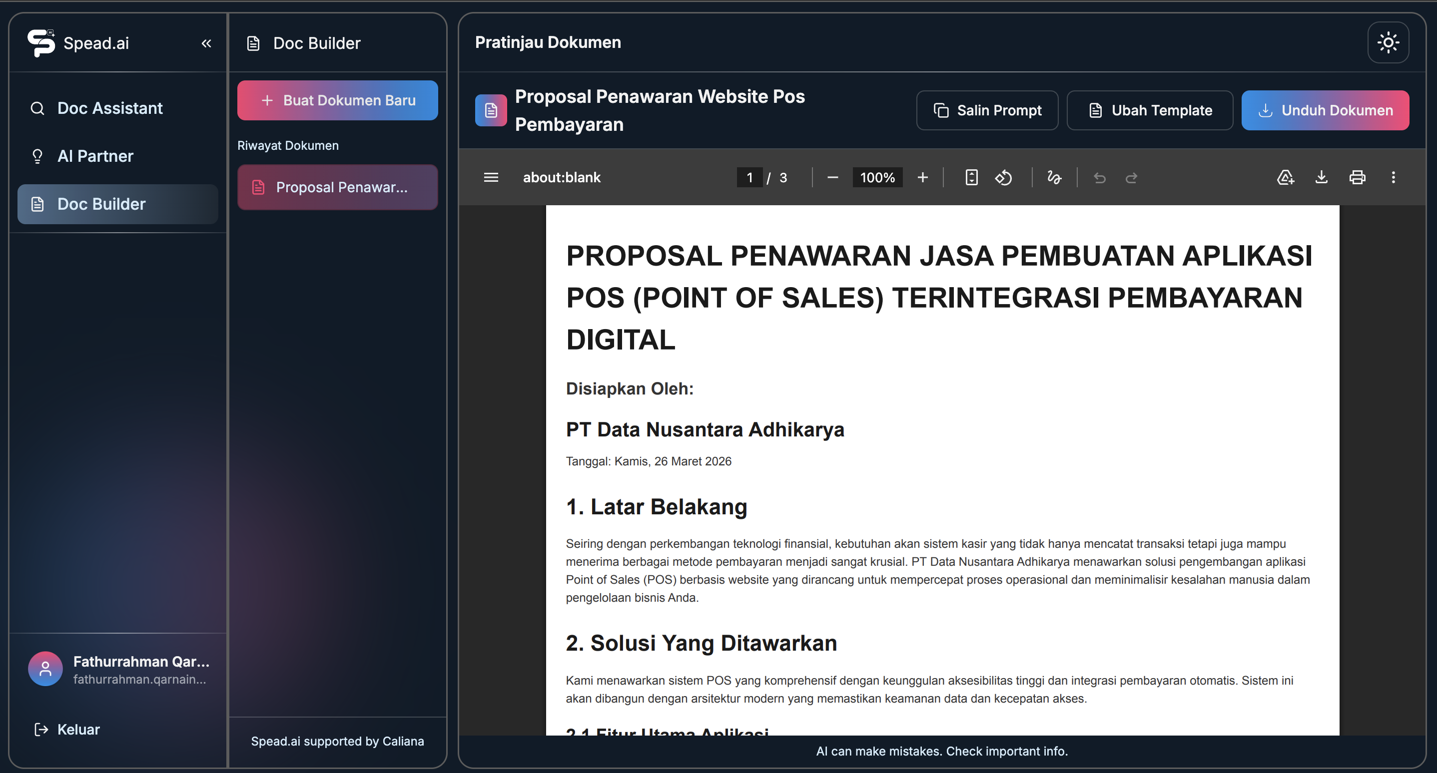 SPEAD AI - Enterprise AI Chat Platform screenshot 5