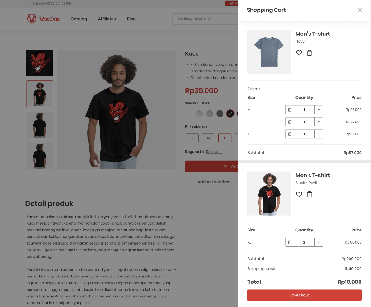 VoodoooCloth screenshot 3