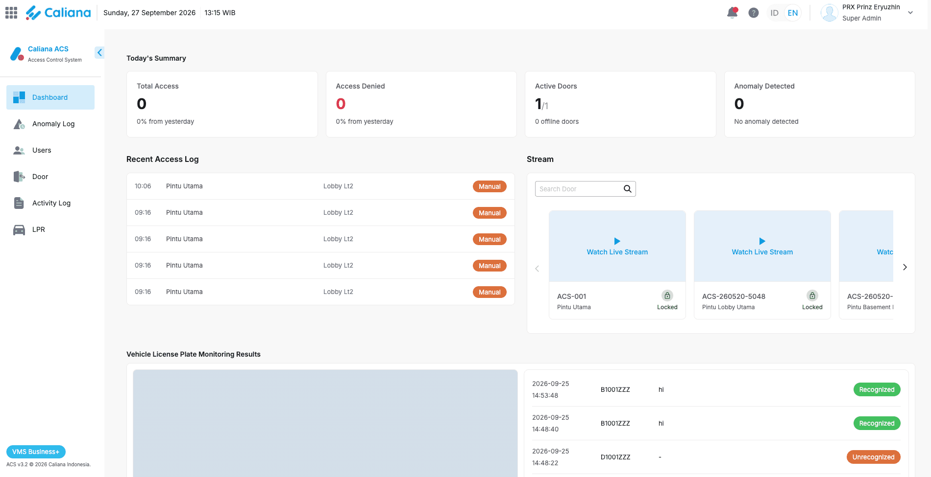 Caliana VMS Backoffice (Visitor Management System Revamp) preview 8