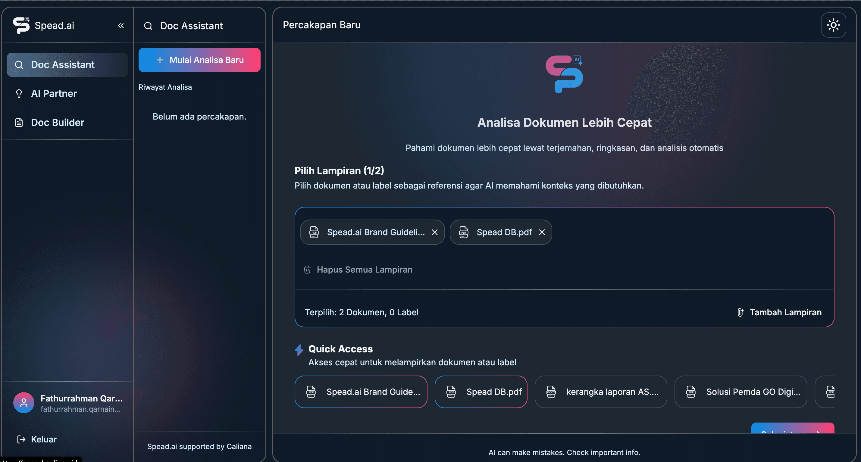 Spead AI — Enterprise AI Assistant Platform preview 2