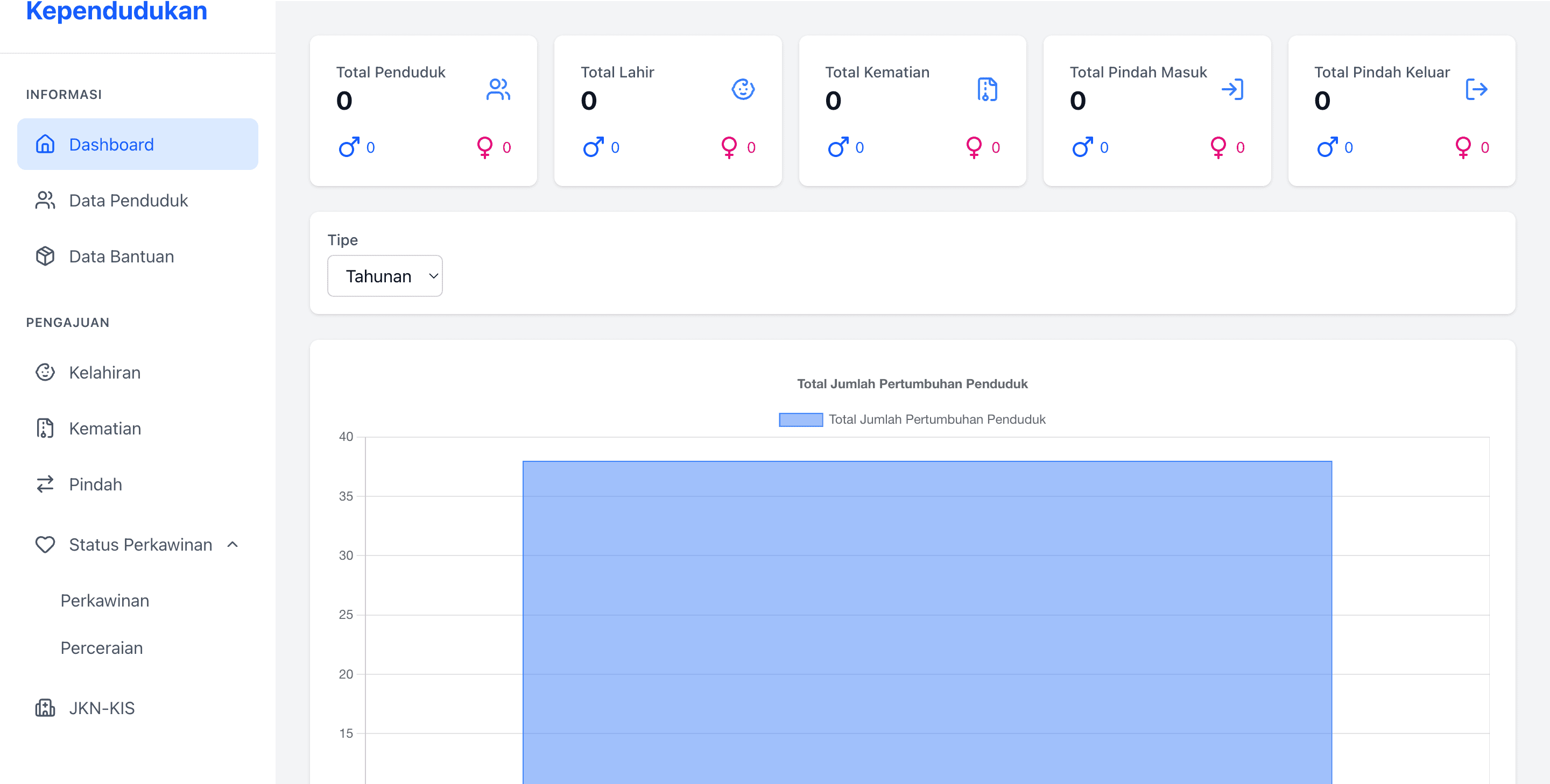Banggai Dukcapil — Civil Registry Service Platform (Layanan Kependudukan) preview 1