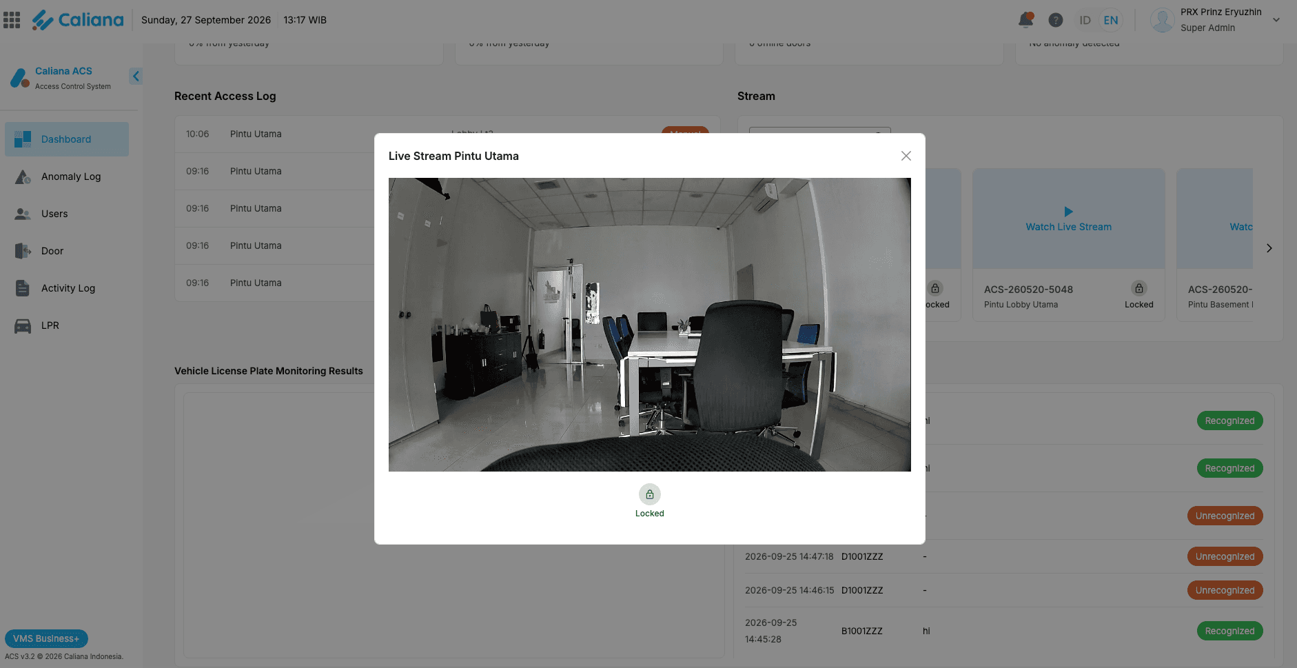 Caliana VMS Backoffice (Visitor Management System Revamp) preview 9
