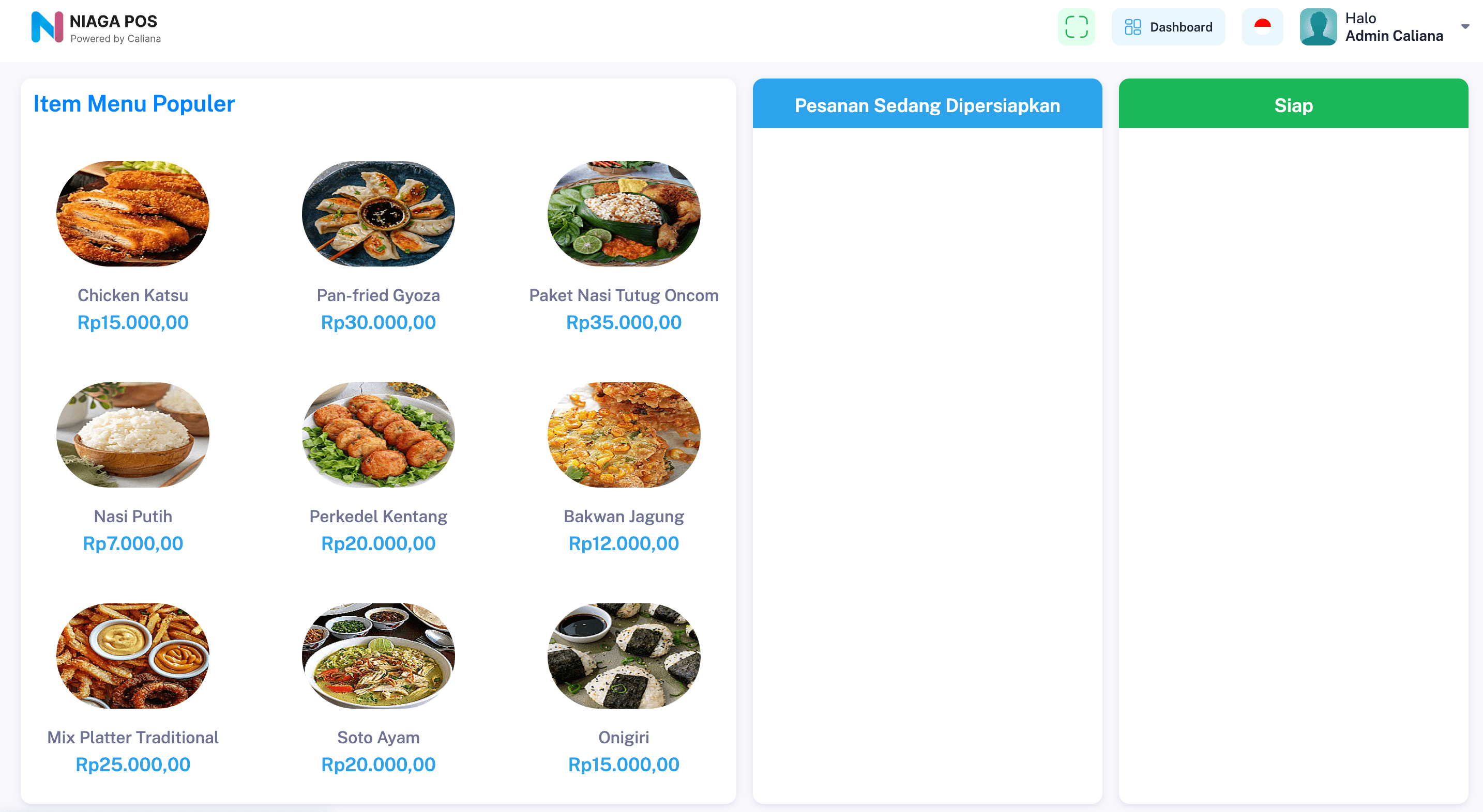 Niaga POS preview 2