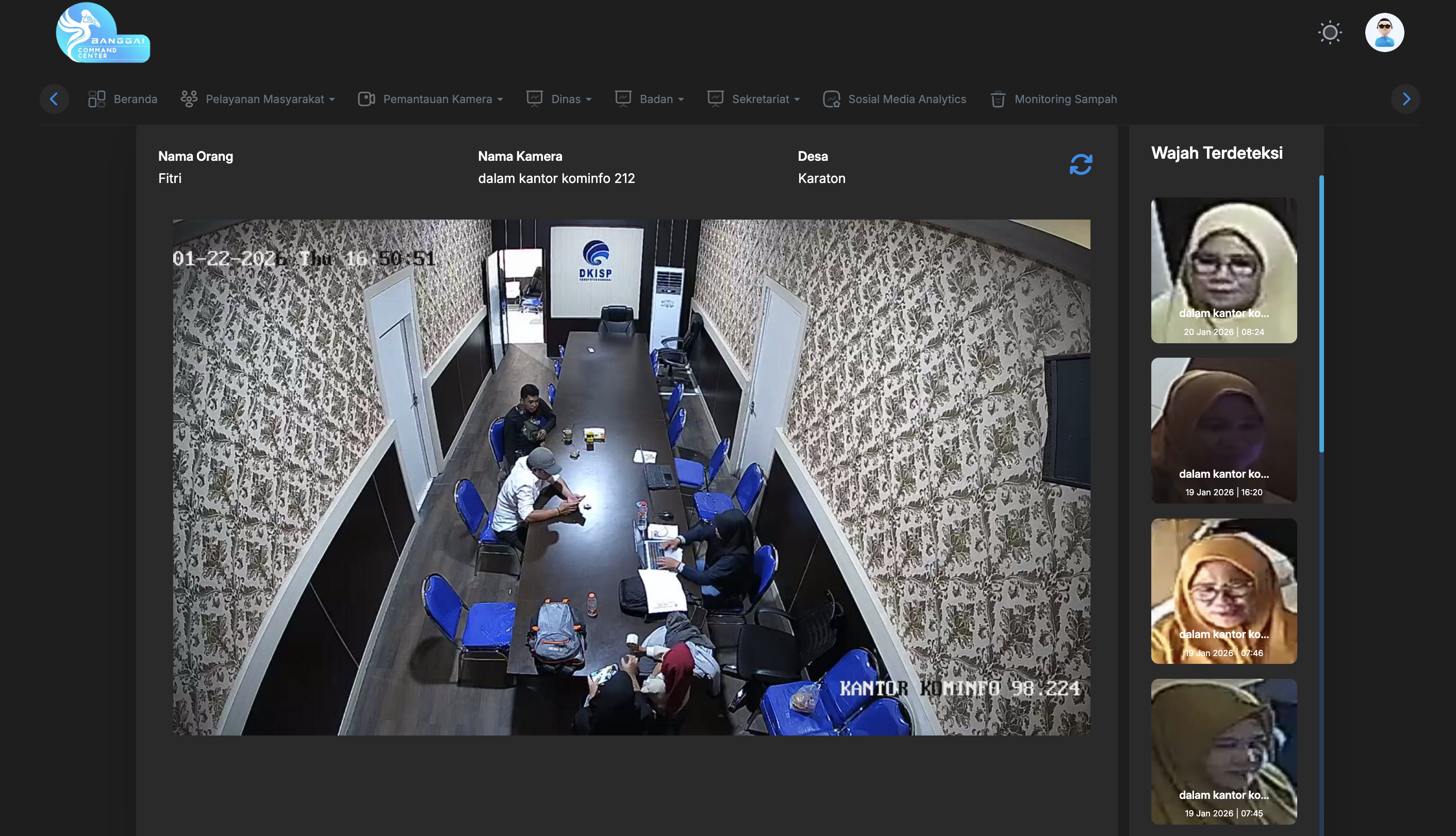 Command Center Banggai screenshot 2